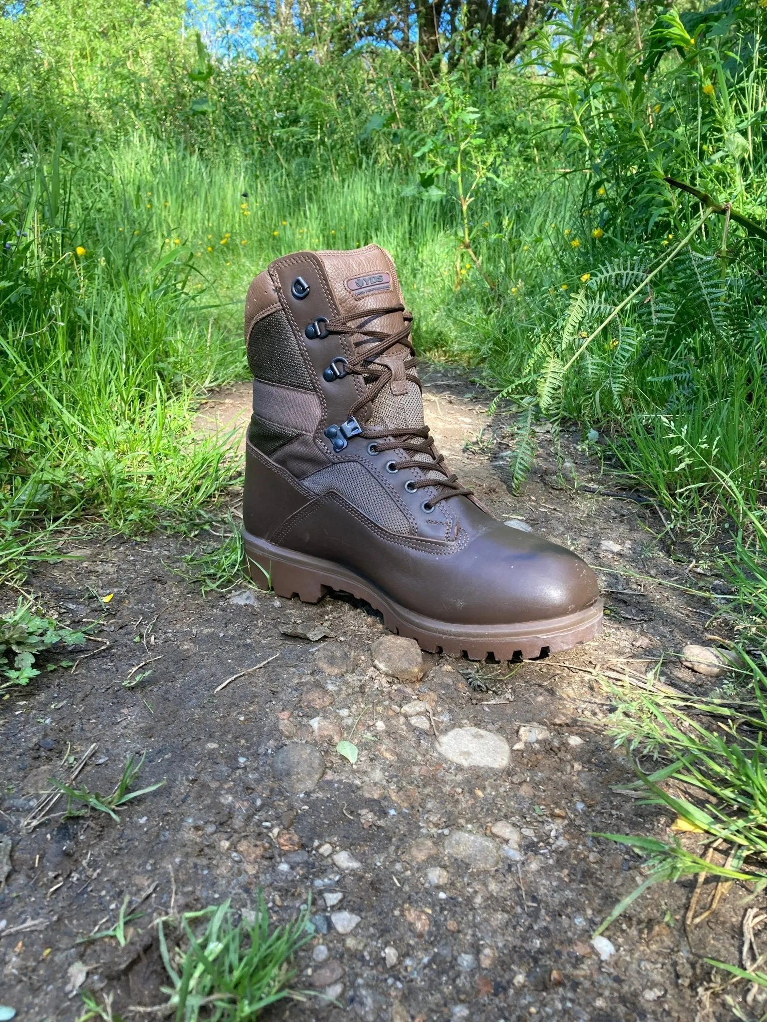 YDS Kestrel Combat Boots Brown - Female